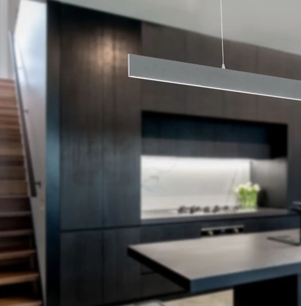 Pendant lamp ESSEX L120 LED 40W AL