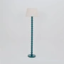 Floor lamp Pearl Orb E27 CYAN