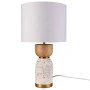 Table lamp Lottie Terrazzo Timber B22 WHT