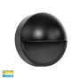 Step light Veko Black with Eyelid HV2928T-BLK-240V IP65