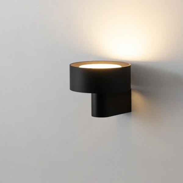 Wall lamp RONDO W1 BK