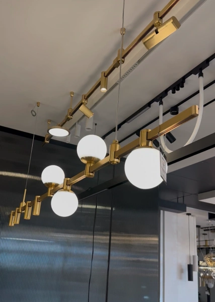 Linear pendant Luma track Modern 6 2M LED 52W 3K Dim 0-10V