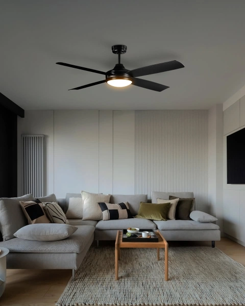 Ceiling fan Airnimate AC with LED 20W D52 BL