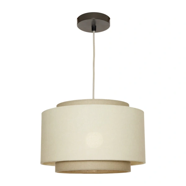 Pendant lamp Bern 1Lt Medium Beige