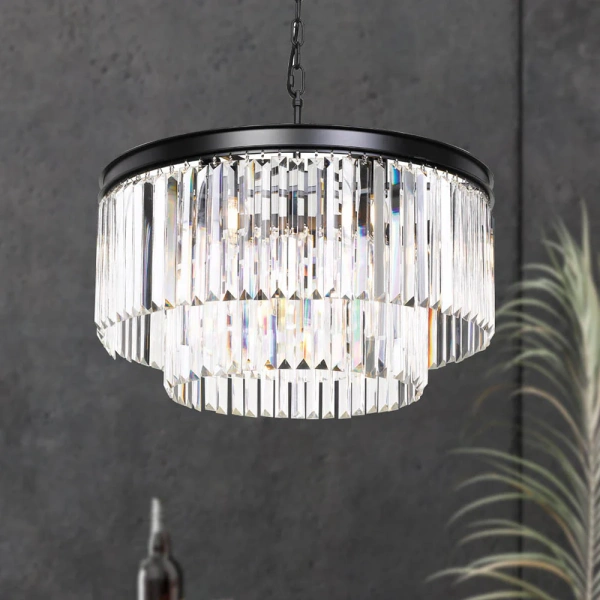 Pendant SERENE 16 Lights BLK