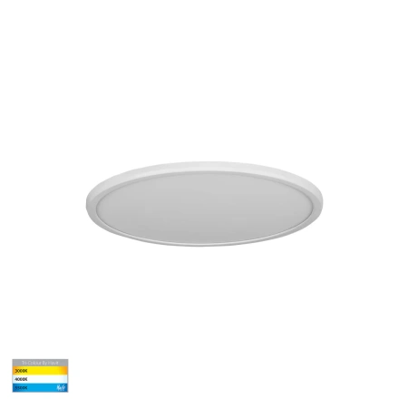 Ceiling lamp SLIM Oyster Light LED 16W 3CCT D21 HV5876T-WHT