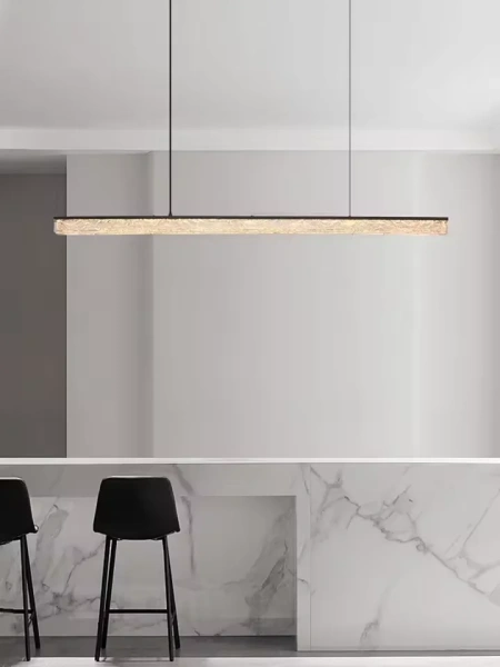 Pendant lamp Brystol Crystal LED 40W 3CCT L200 BLK