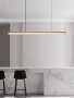Pendant lamp Brystol Crystal LED 40W 3CCT L200 BLK