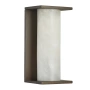 Wall light Aurelia Alabaster Marble IP45 AB