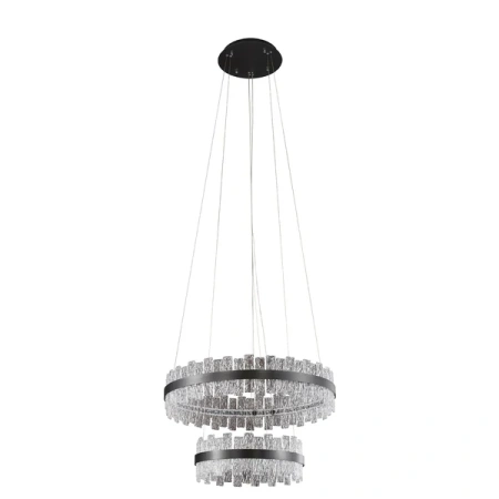 Pendant lamp Riven LED BLK