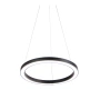 Pendant lamp NEBULA.40 CTS 40CM LED RING BLACK