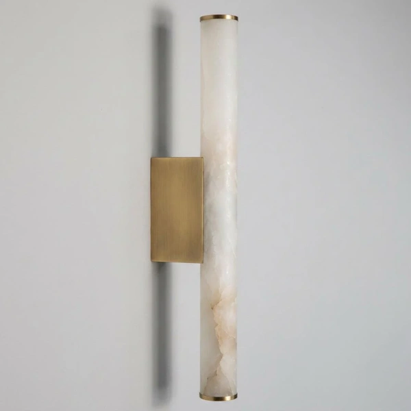 Wall lamp Voss Alabaster LED 7W brass