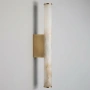 Wall lamp Voss Alabaster LED 7W brass