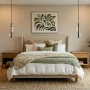 Pendant lamp Tivor marble BL