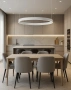 Pendant lamp Heli P80 WH