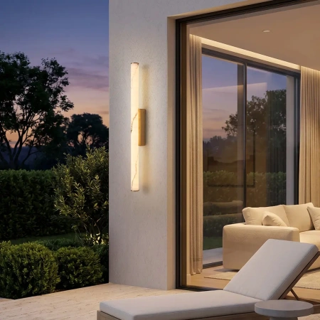 Wall light Yarra 100 Exterior 23W 3CCT LED GLD