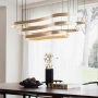 Pendant lamp Waves 3 SP LED 54W 3K BL