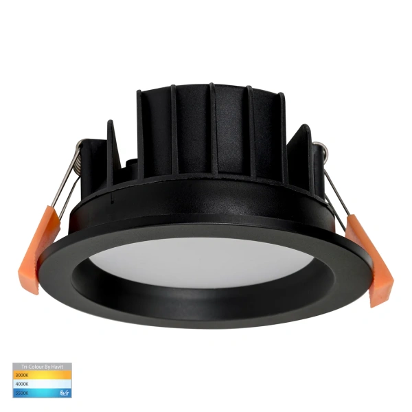 Recessed downlight Polly Polycarbonate BLK Fixed 3CCT LED 8W IP BLK Recessed downlight Polly Polycarbonate BLK Fixed 3CCT LED 8W IP BLK
