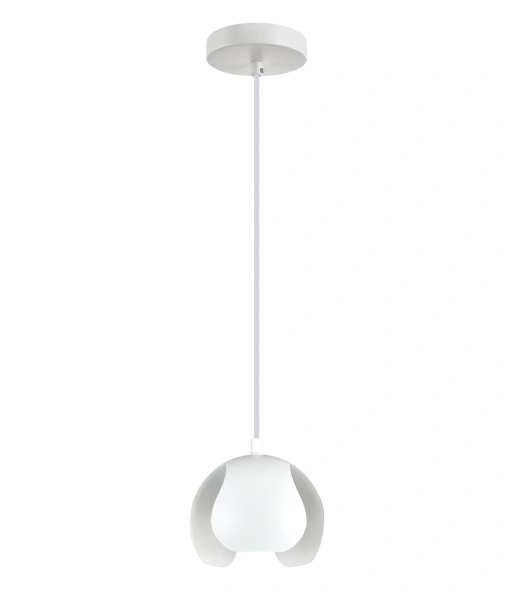 Pendant lamp VAINA Scandinavian Dome Shape WHT