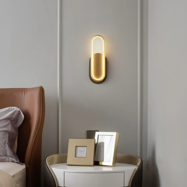 Wall lamp Aura Ovale W31 GL