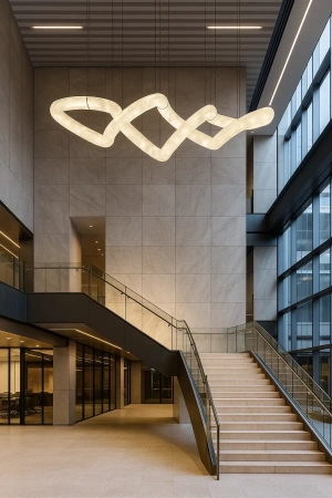 Pendant lamp Sarion P3 Alabaster Spanish Marble LED BRS