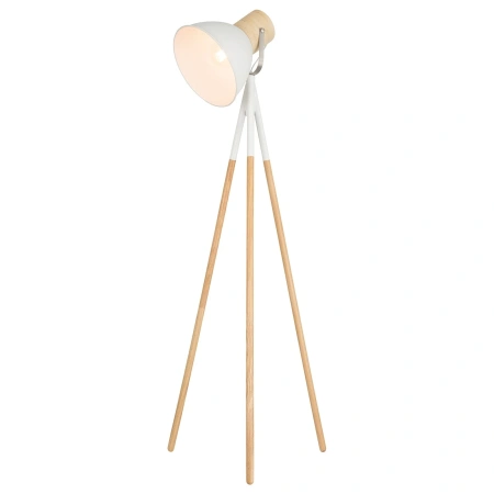 Floor lamp Calico E27 tripod WHT