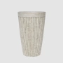 Elwood Set of 2 Tall Planters 1.0kg Ivory