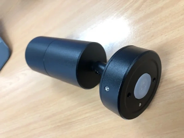 Wall light Stockholm 1lt IP65 GU10 D60 BLK