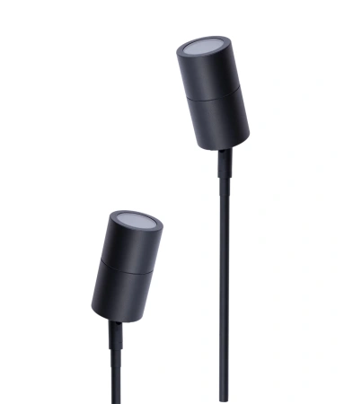 Spike light MR16 Single Adjustable Head IP65 BLK