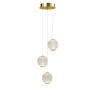 Langdon-3 Light LED Pendant Gold 3K