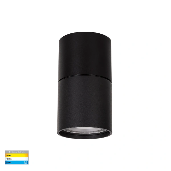 Surface downlight Nella 12V 3CCT 7W LED WITH EXTENSION BLK