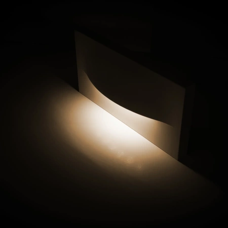 Wall light Lisca 5W 3CCT 12V DC RECTANGULAR LED BLK