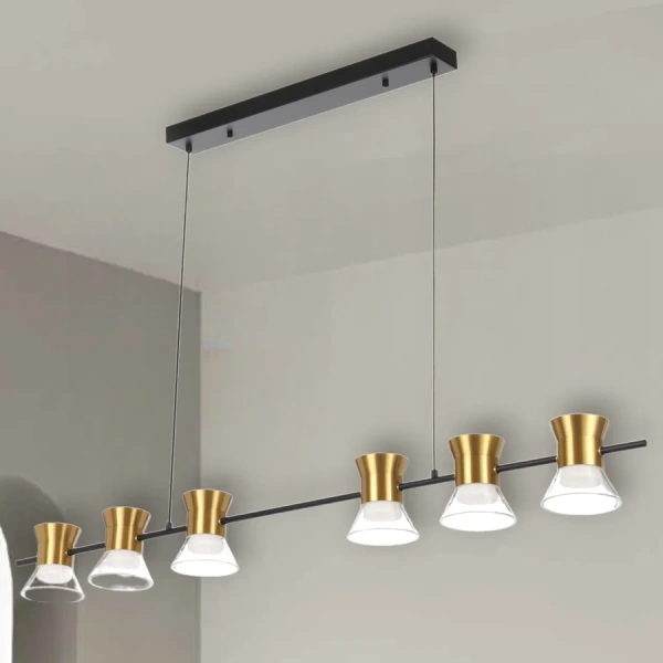 Pendant lamp Tipico 6 130 LED 36W 3K GD