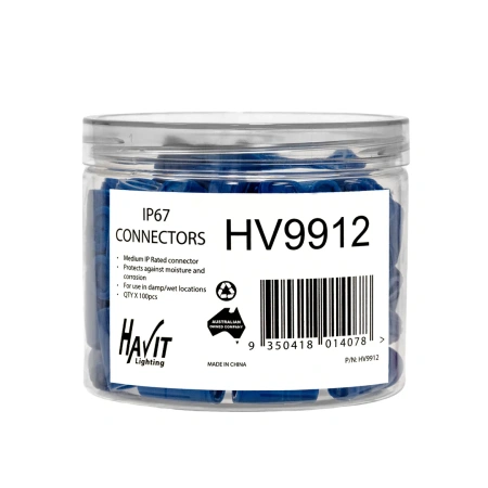 Weatherproof Gel Connector Medium IP67 12-24V HV9912 100psc
