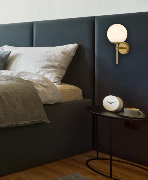 Wall light ETERNA 1 E27 H30 IP44 GDOP