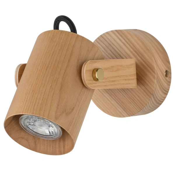 Wall light Jakob Wood GU10 Wall light Jakob Wood GU10