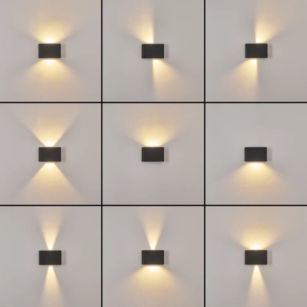 Wall light SIERRA-12-SQR-WHT 19639