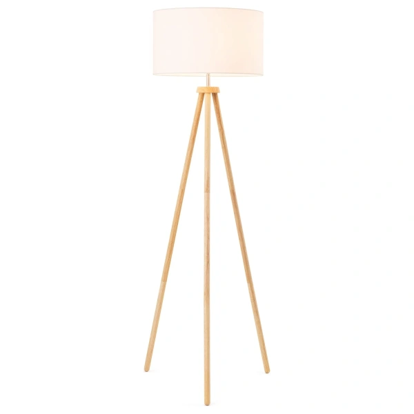 Floor lamp Briar E27 tripod WHT Floor lamp Briar E27 tripod WHT