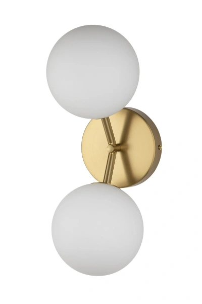 Wall light PASADENA-A2 Gold-Opal Glass Wall light PASADENA-A2 Gold-Opal Glass