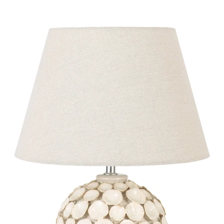 Table lamp Monica Ceramic E27 Ivory