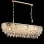 Pendant lamp Finley 1200 Bar Crystal K9 E14