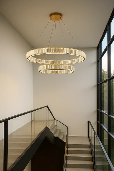Pendant lamp Ring 2 GL Crystal