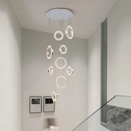 Pendant lamp LUNA LED CH