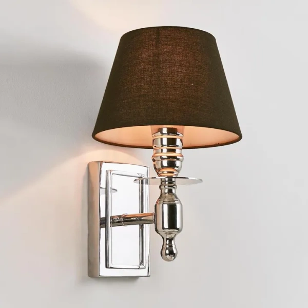 Wall light Newton Shiny E27 H240 NKL