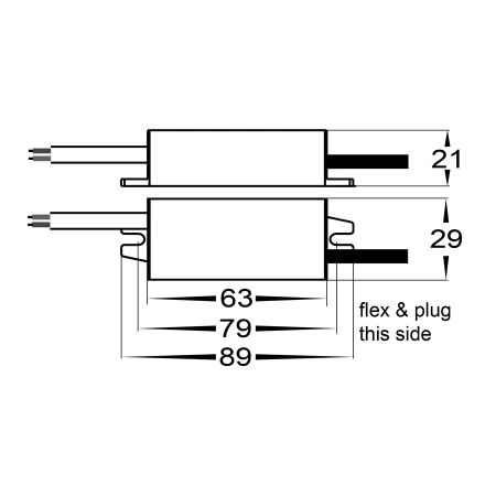 Driver LED HV9650S 12V 10W IP66