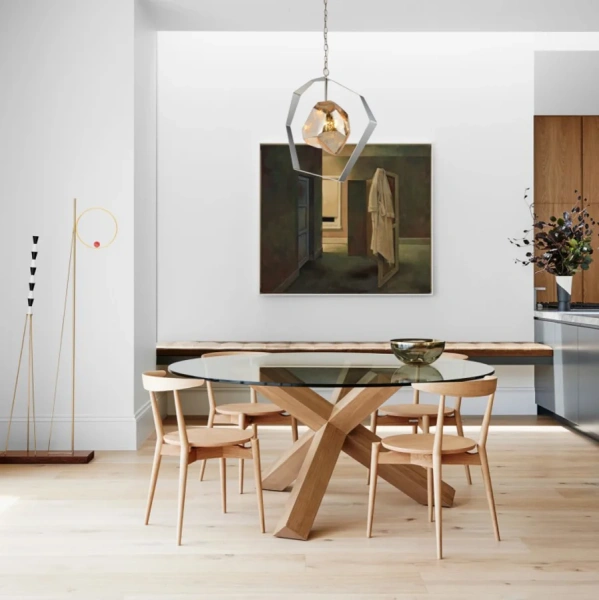 Pendant lamp METEORA1 E27 silver