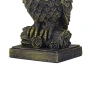 Table lamp Owl Sculpture LED Antique Brass