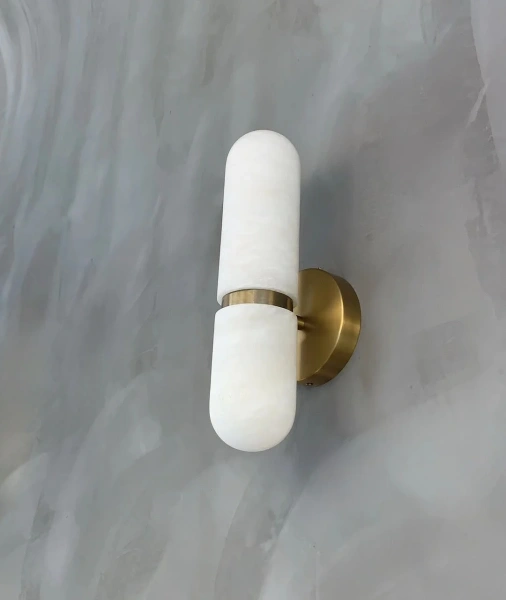 Wall light Alloza W1 Alabaster Spanish Marble G9 BRS