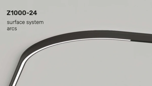 Silicone LED strip Z1048-8.OP.30.BK 1M 24V 8W 3K