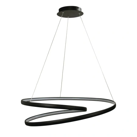 Pendant lamp INFINITY LED 50W 3CCT SPIRAL BLK